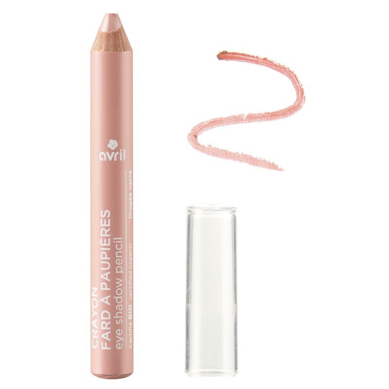Avril crayon fard à paupières Dragée Nacré certifié bio 2g - Benedetti