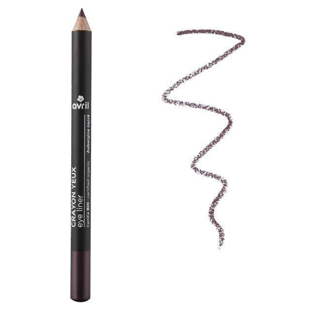 Avril crayon yeux Aubergine nacré certifié bio 1g - Benedetti