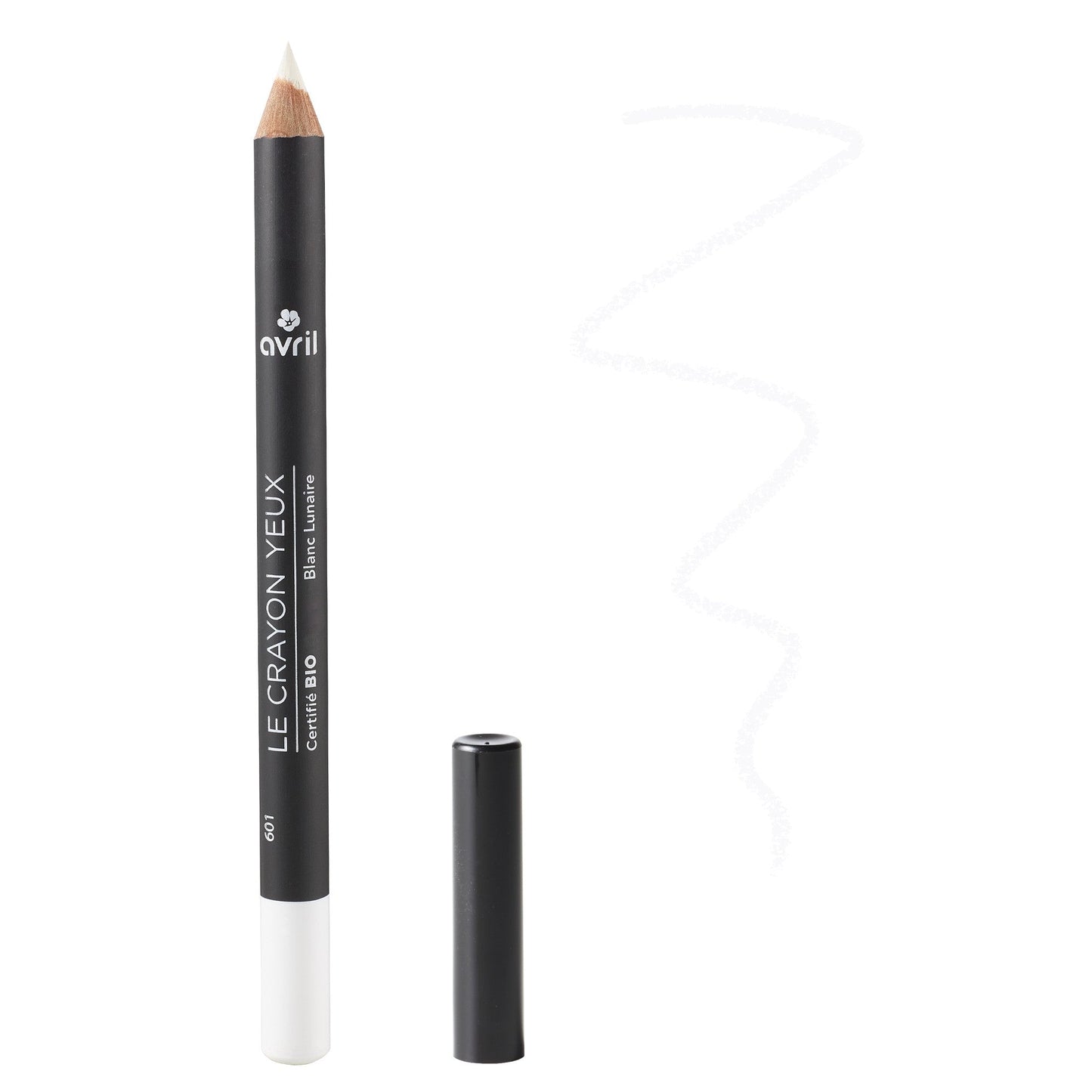 Avril crayon yeux Blanc Lunaire certifié bio - Benedetti