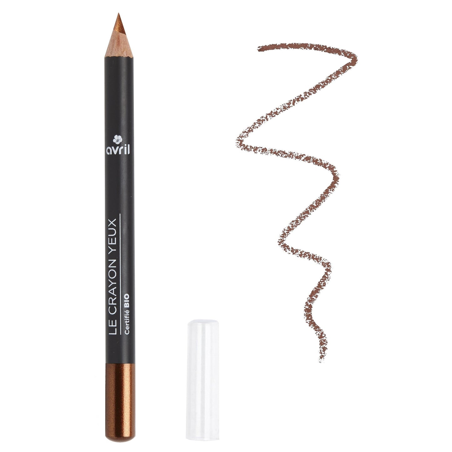 Avril crayon yeux Bronze cuivré certifié bio - Benedetti