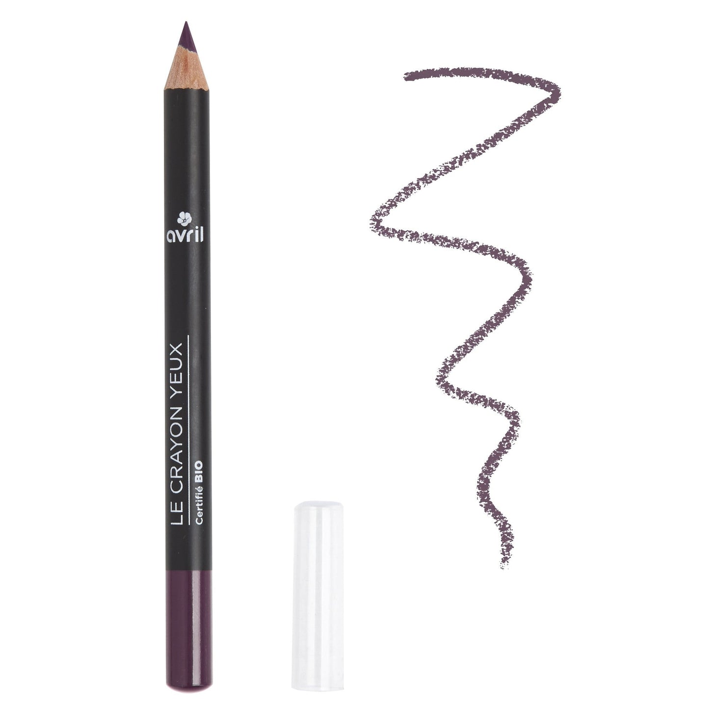 Avril crayon yeux prune certifié bio - Benedetti