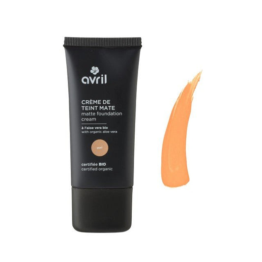 Avril Crème de teint Mate Miel Bio 28 ml - Benedetti