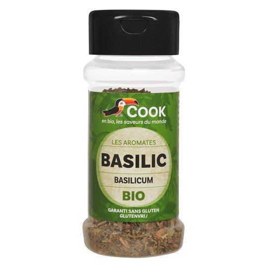 Basilic en feuilles bio 15g Cook épice - Benedetti