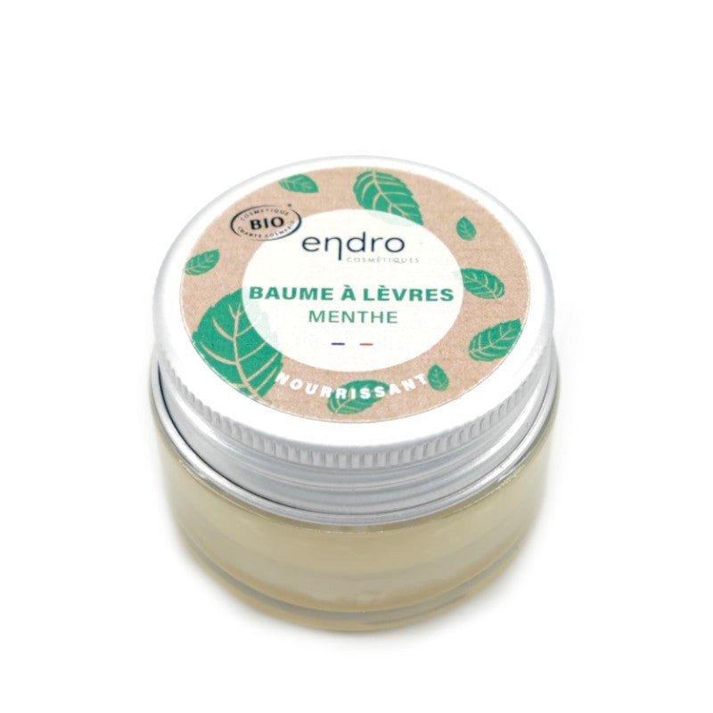 Baume à lèvres nourrissant et réparateur Menthe Bio Endro 15ml - Benedetti