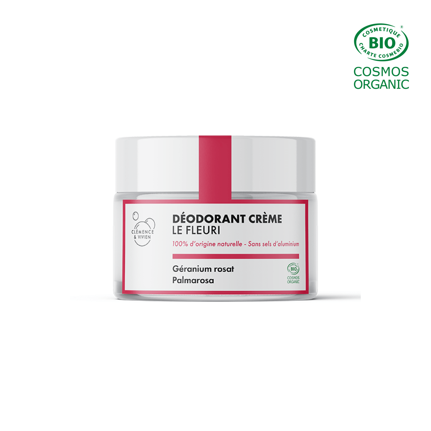 Baume déodorant aux huiles essentielles, le fleuri Clémence et Vivien - Benedetti