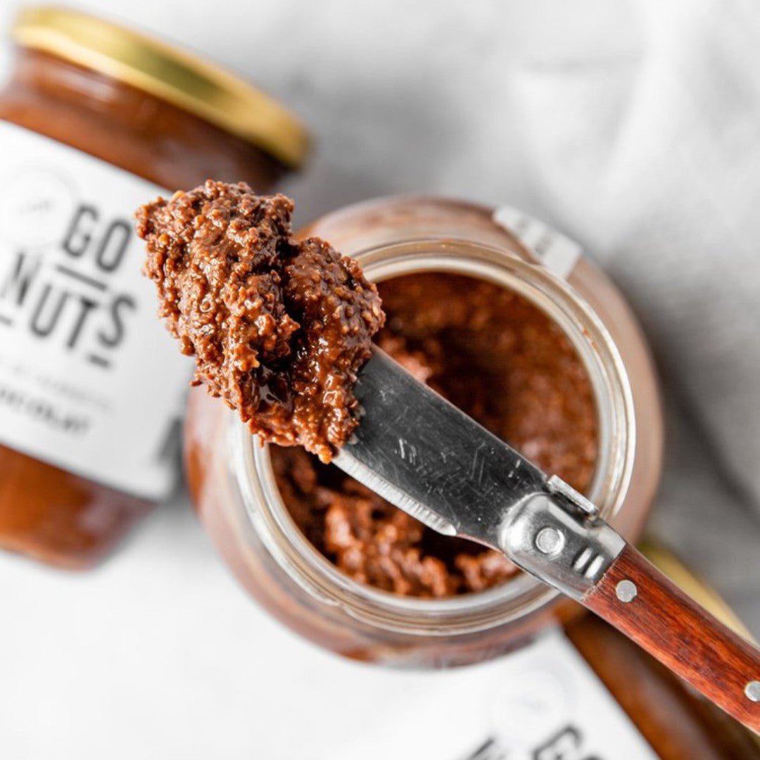 Beurre de cacahuètes bio Chocolat Noir Go Nuts 270g - Benedetti