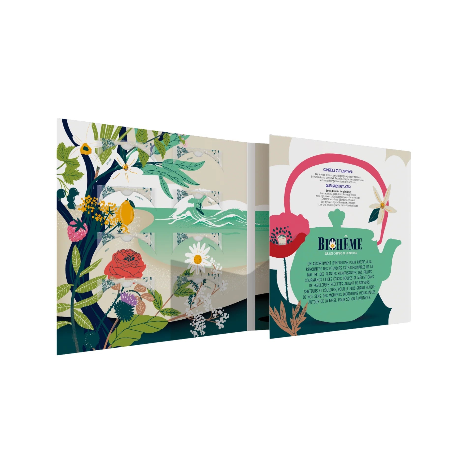 Calendrier 24 rituels emotions bio Biohême - Benedetti