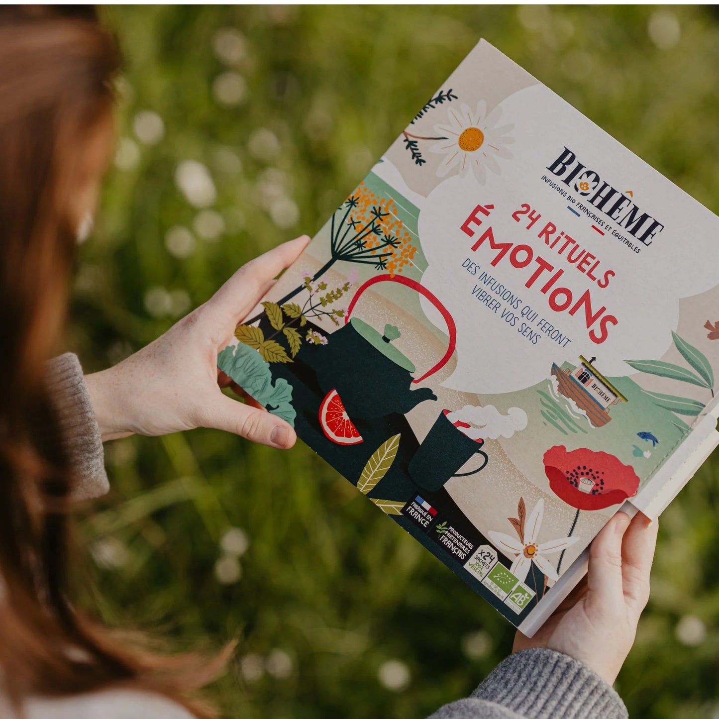 Calendrier 24 rituels emotions bio Biohême - Benedetti