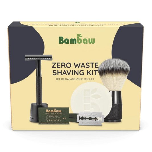 Coffret de rasage édition noir Bambaw - Benedetti
