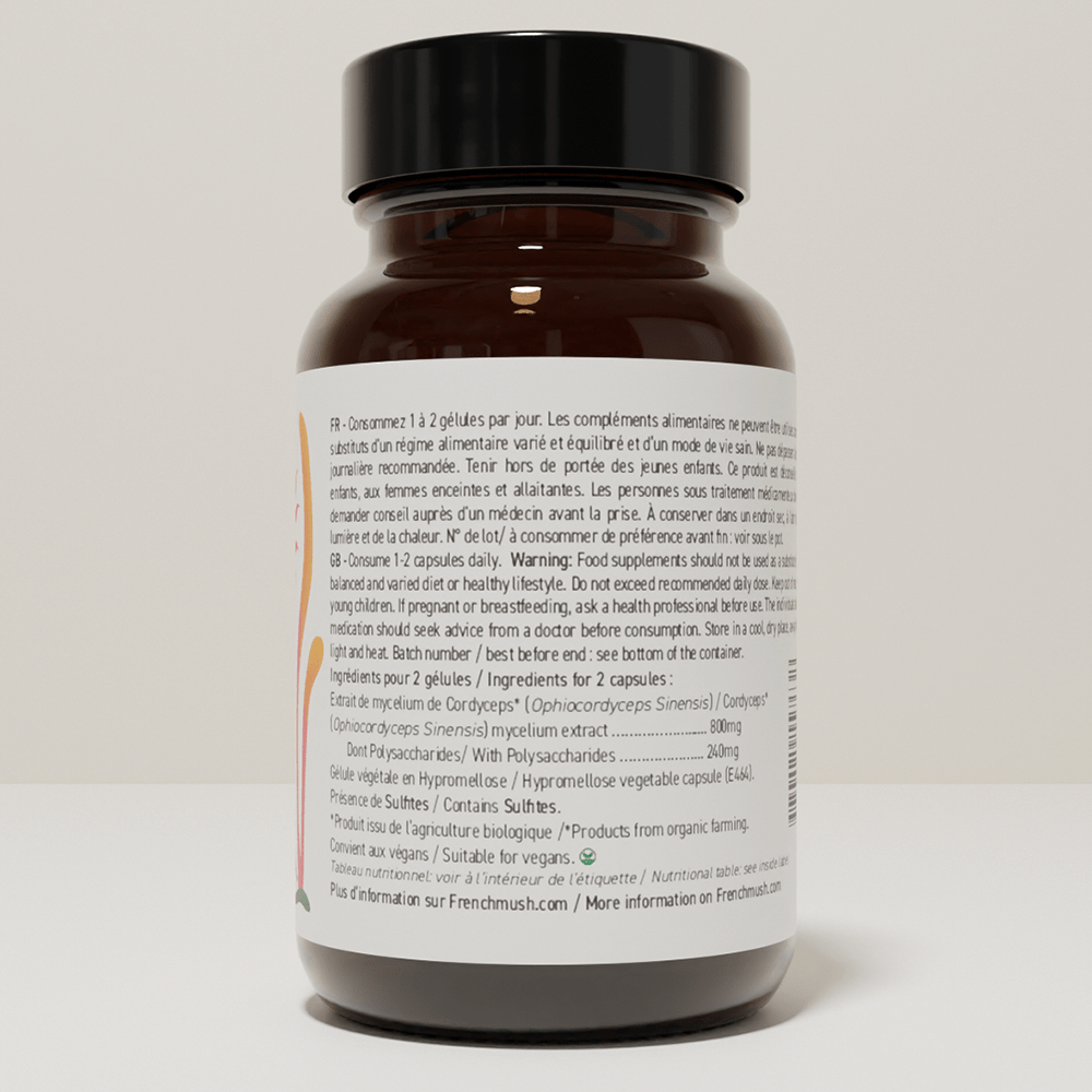 Cordyceps Bio Energie & performance French Mush - Benedetti