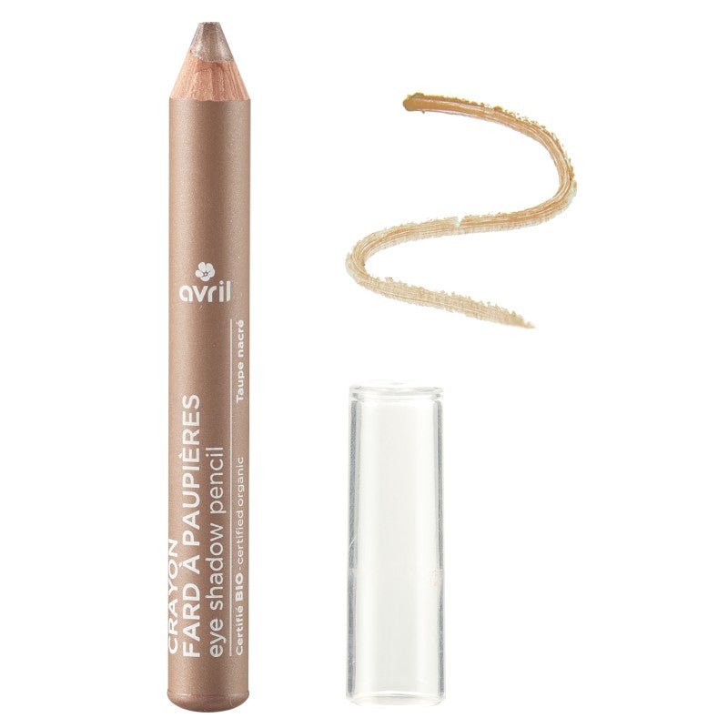 Crayon fard à paupières Taupe Nacré certifié bio 2g Avril - Benedetti