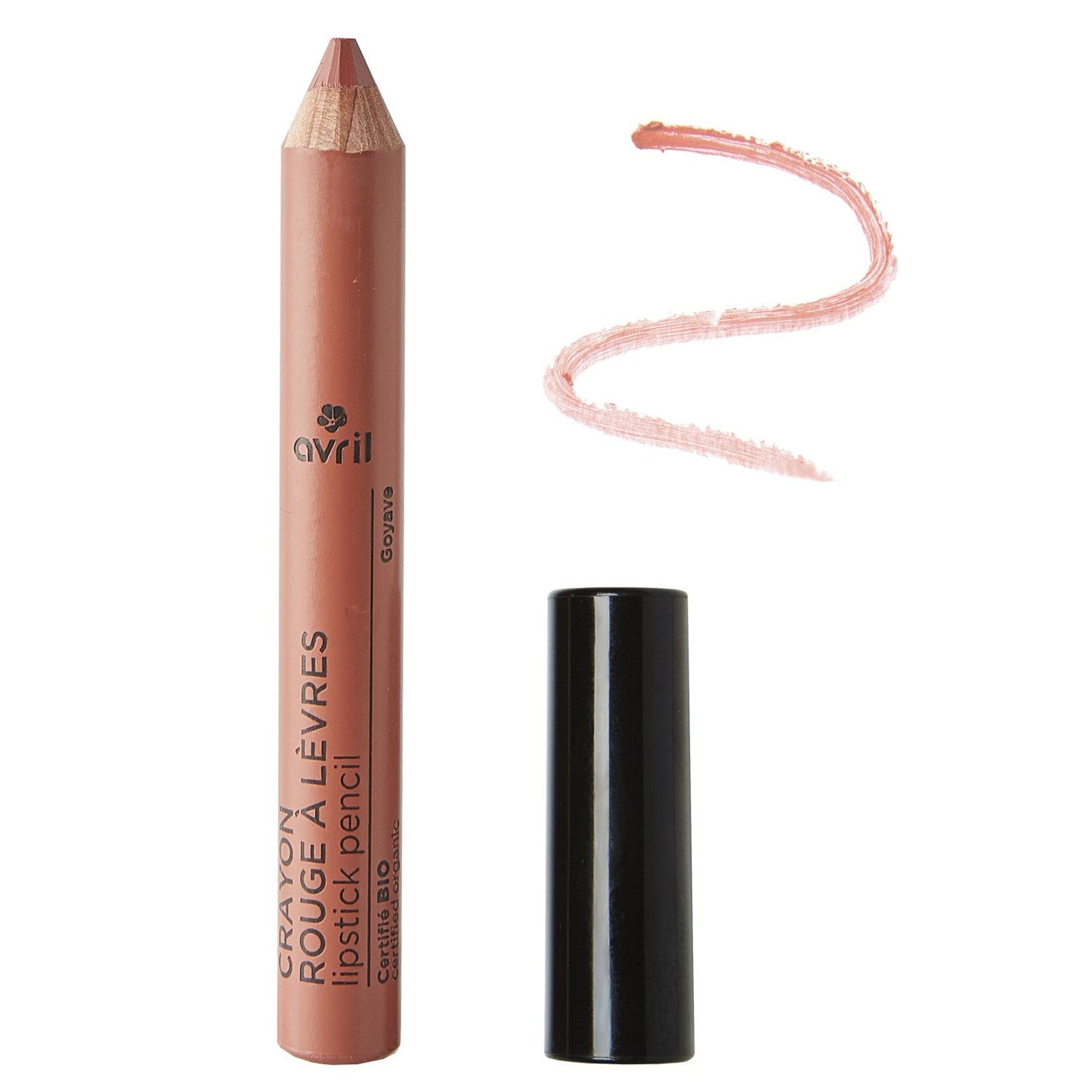Crayon rouge à lèvres Goyave Bio Avril - Benedetti