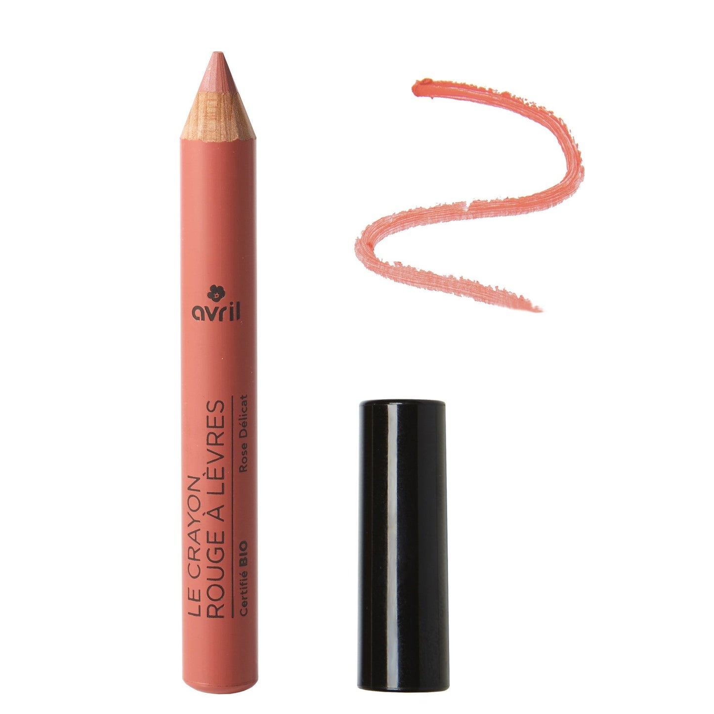 Crayon rouge à lèvres Rose delicat Avril - Benedetti