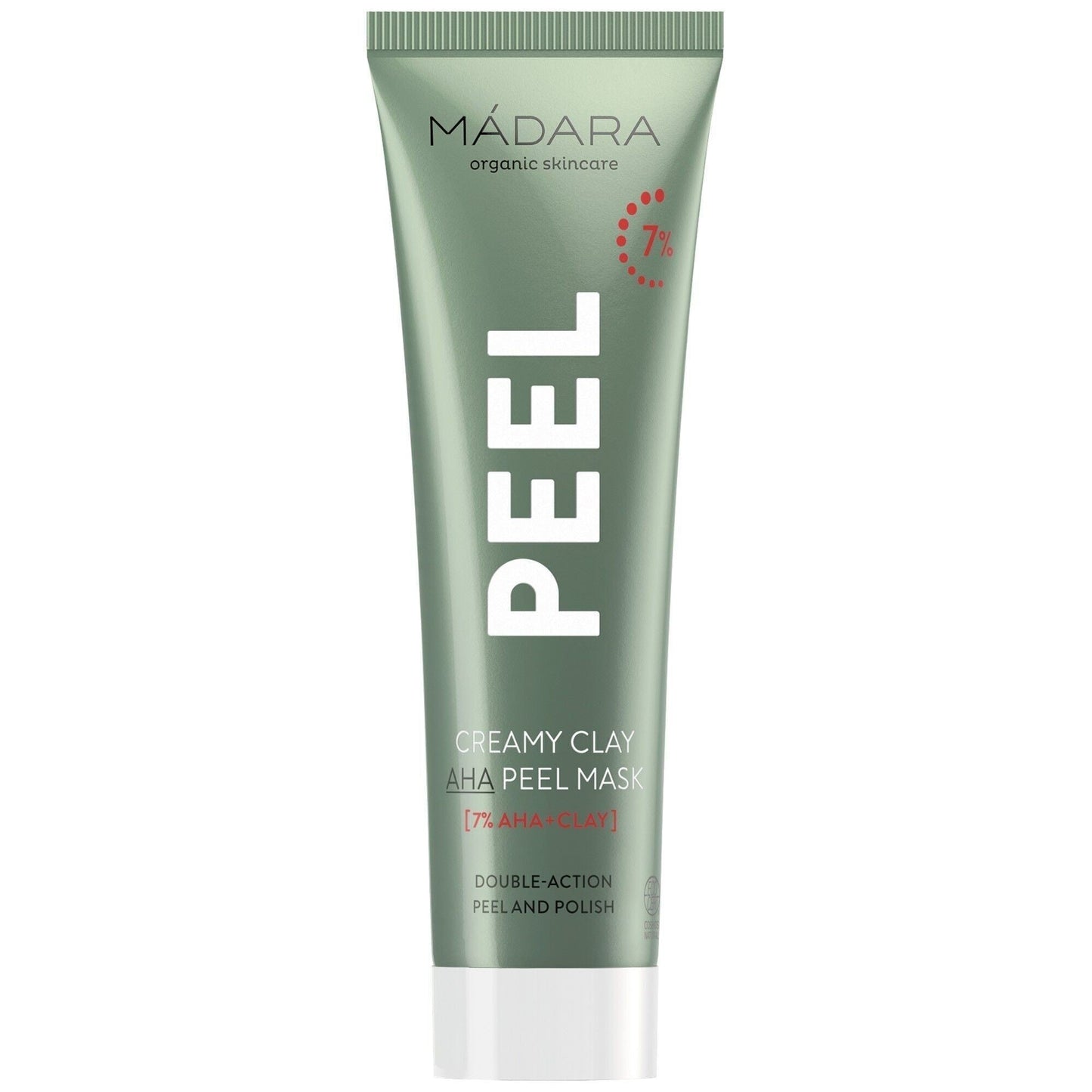 CREAMY CLAY AHA PEEL MASK Masque Gommant PEEL Madara 60ml - Benedetti