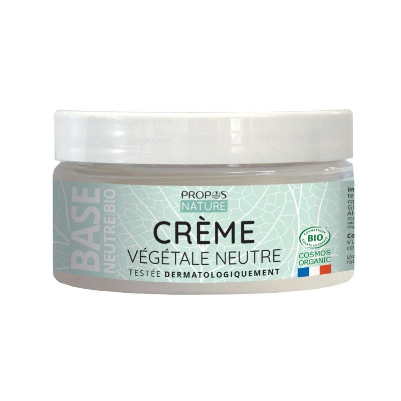 Crème Neutre Véghétale Bio PROPOS NATURE 75ml - Benedetti