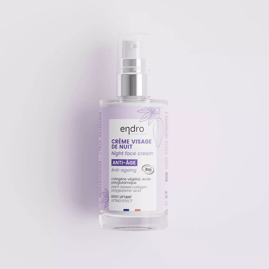 Crème visage de nuit collagène 50ml Endro - Benedetti