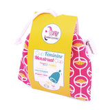 Cup féminine Lamazuna avec sa pochette taille 1