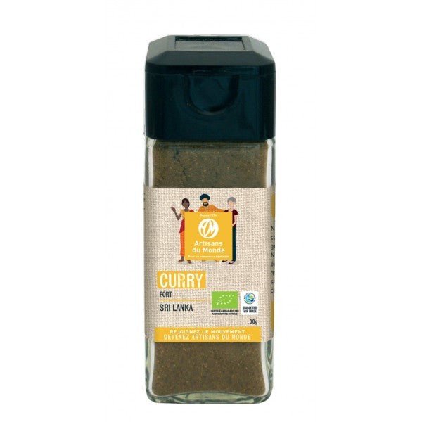 Curry Fort Bio 30g Artisans du Monde - Benedetti