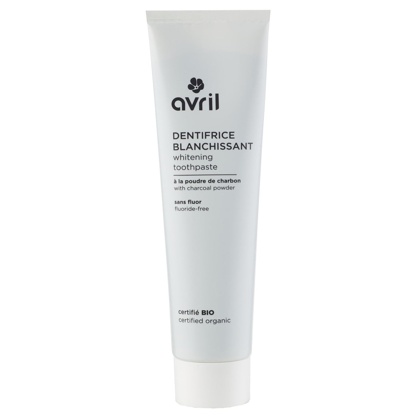 Dentifrice Bio blanchissant Avril à la poudre de charbon - 100ml - Benedetti