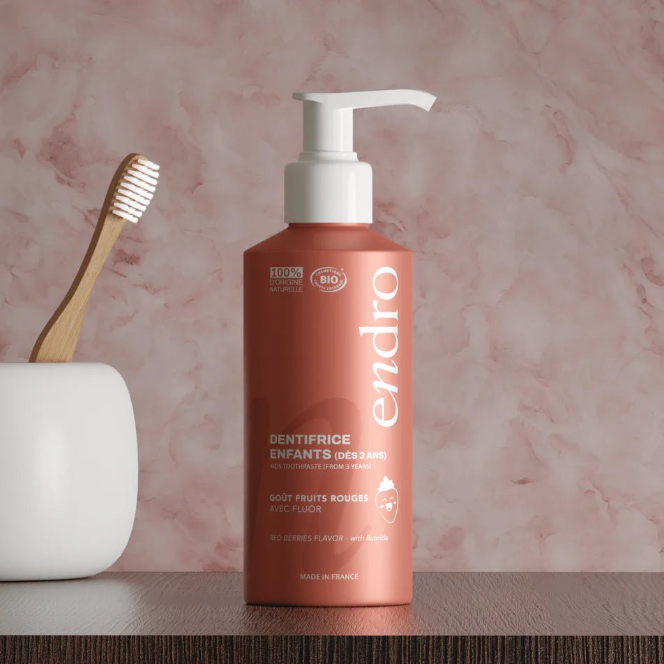 Dentifrice enfant fruits rouges fluor - 175g Endro - Benedetti