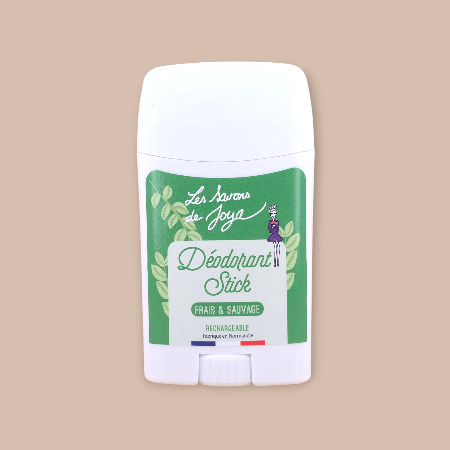 Déodorant en Stick rechargeable Frais Sauvage 65g Les savons de Joya - Benedetti