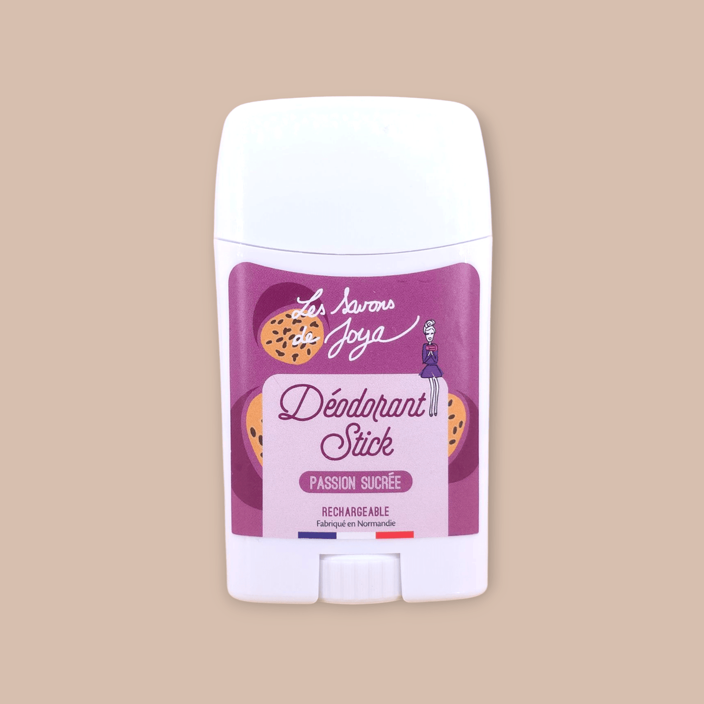 Déodorant en Stick rechargeable Passion sucrée 65g Les savons de Joya - Benedetti