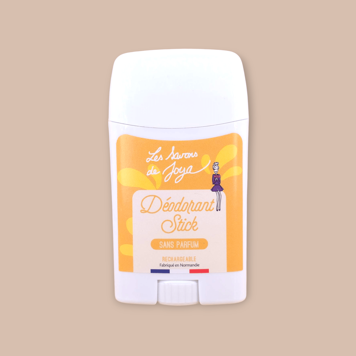 Déodorant en Stick rechargeable Sans Parfum 65g Les savons de Joya - Benedetti