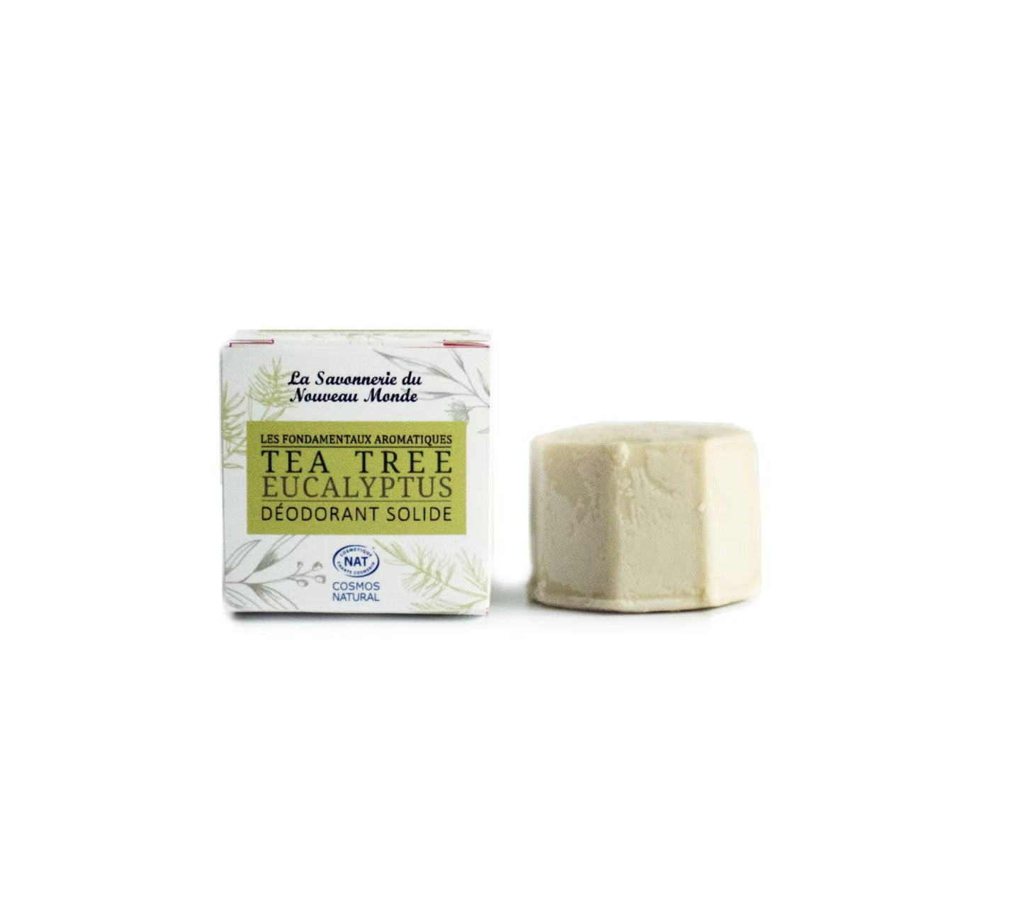 Déodorant solide 30ml Tea tree la savonnerie du nouveau monde - Benedetti