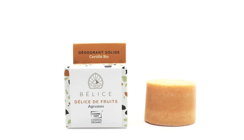 Déodorant solide Délice de fruit Agrume Béllice 38g - Benedetti