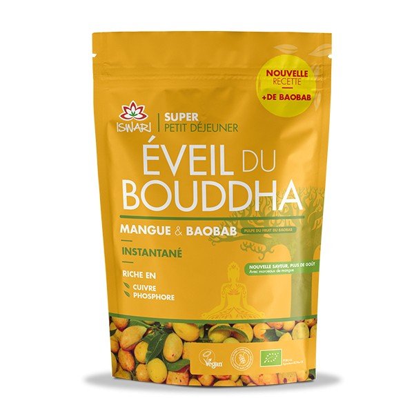 Éveil du Bouddha Mangue Baobab ISWARI 360g - Benedetti
