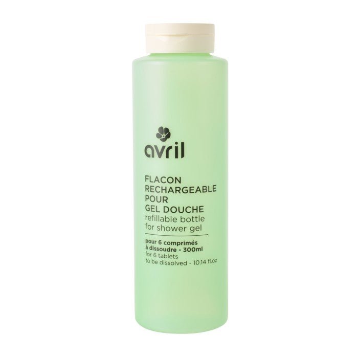 Flacon pour Gel Douche Avril à reconstituer à aloe vera 300ml - Benedetti