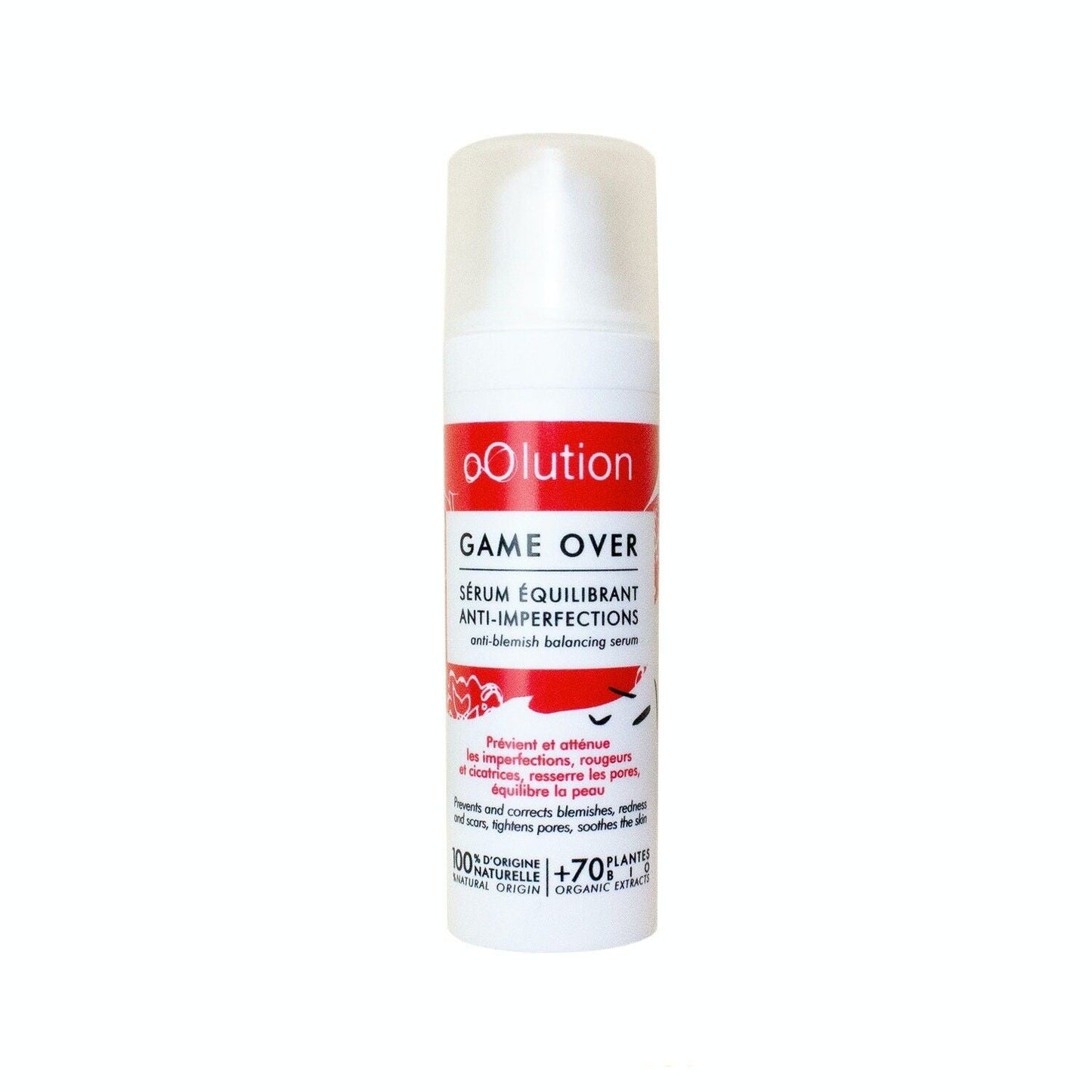 Game Over sérum équilibrant anti - imperfections bio oOlution 30ml - Benedetti