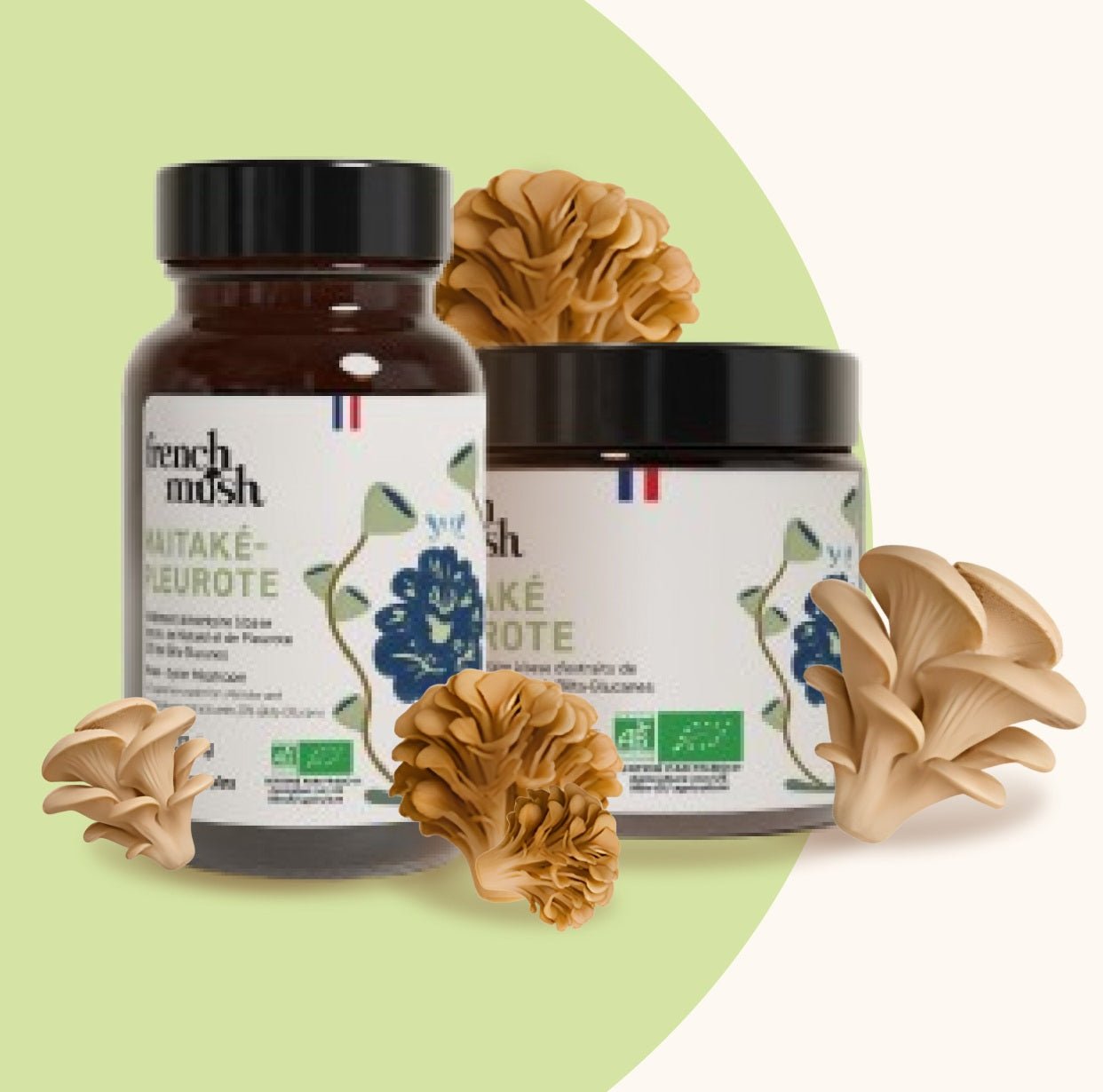 Gélule extrait duo Duo Maïtake Pleurote French Mush - Benedetti