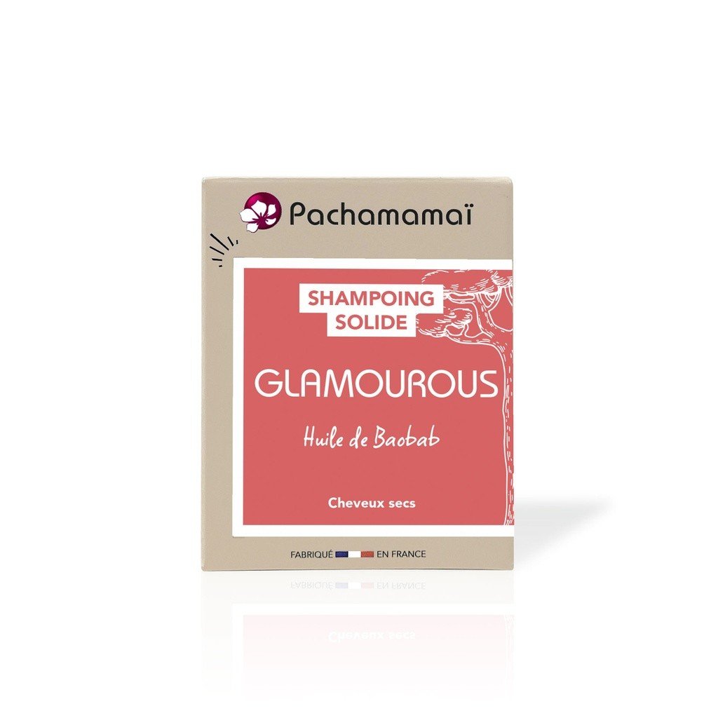 Glamouros - Shampoing Solide Pachamamaï - Cheveux Secs 65g - Benedetti