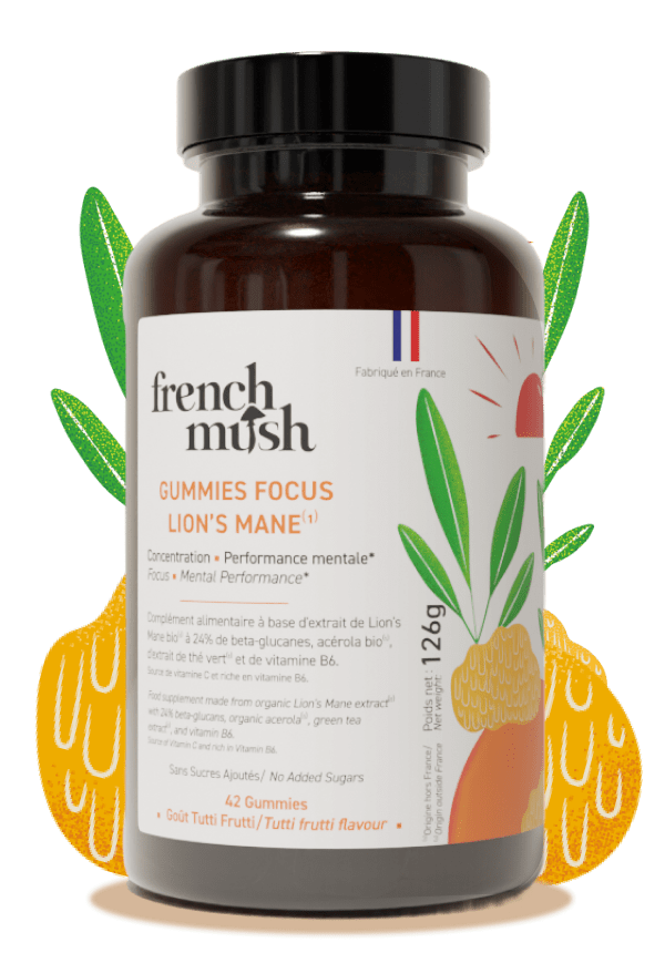 Gummies Focus French Mush - Benedetti