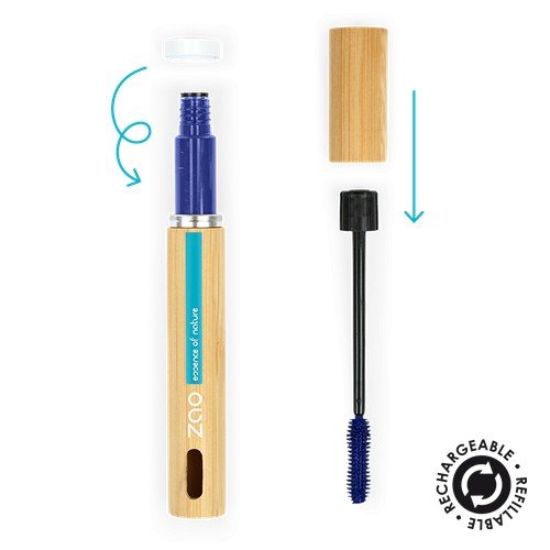 Mascara Velours Bleu Zao Makeup N°082 - Benedetti