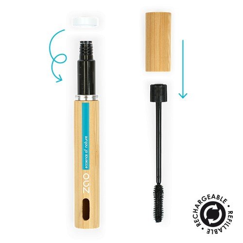 Mascara Velours Noir Zao Makeup N°080 - Benedetti