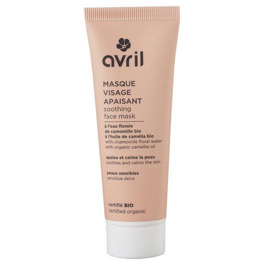 Masque visage apaisant bio Avril 50ml - Benedetti