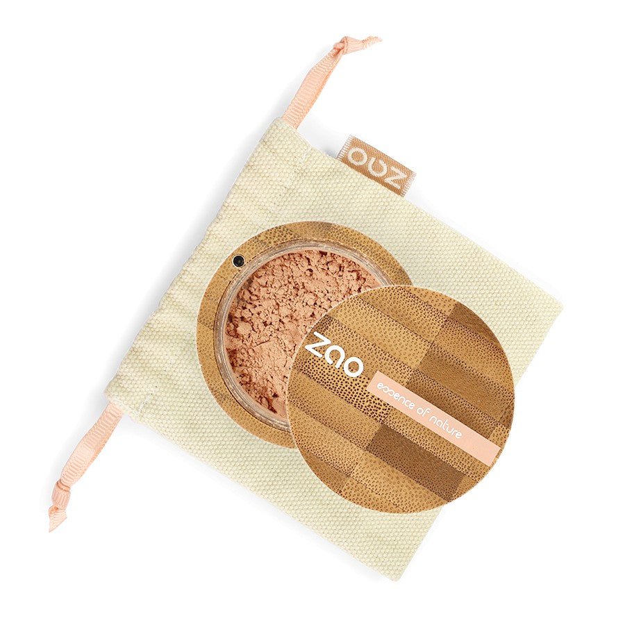 Mineral Silk Beige Orangé Matifiante 503 Zao Make Up 13,5g - Benedetti