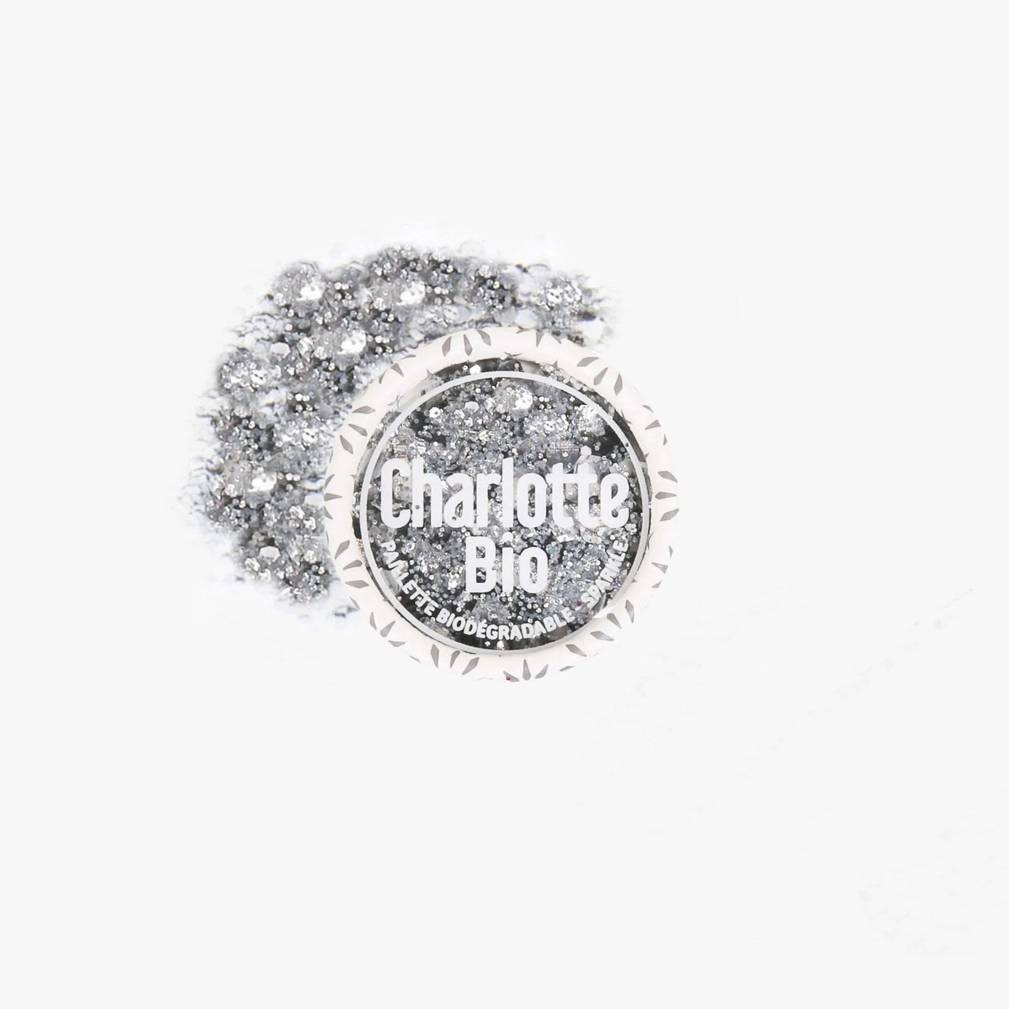 Paillettes Visage & Corps Bio Argent Charlotte Bio - Benedetti