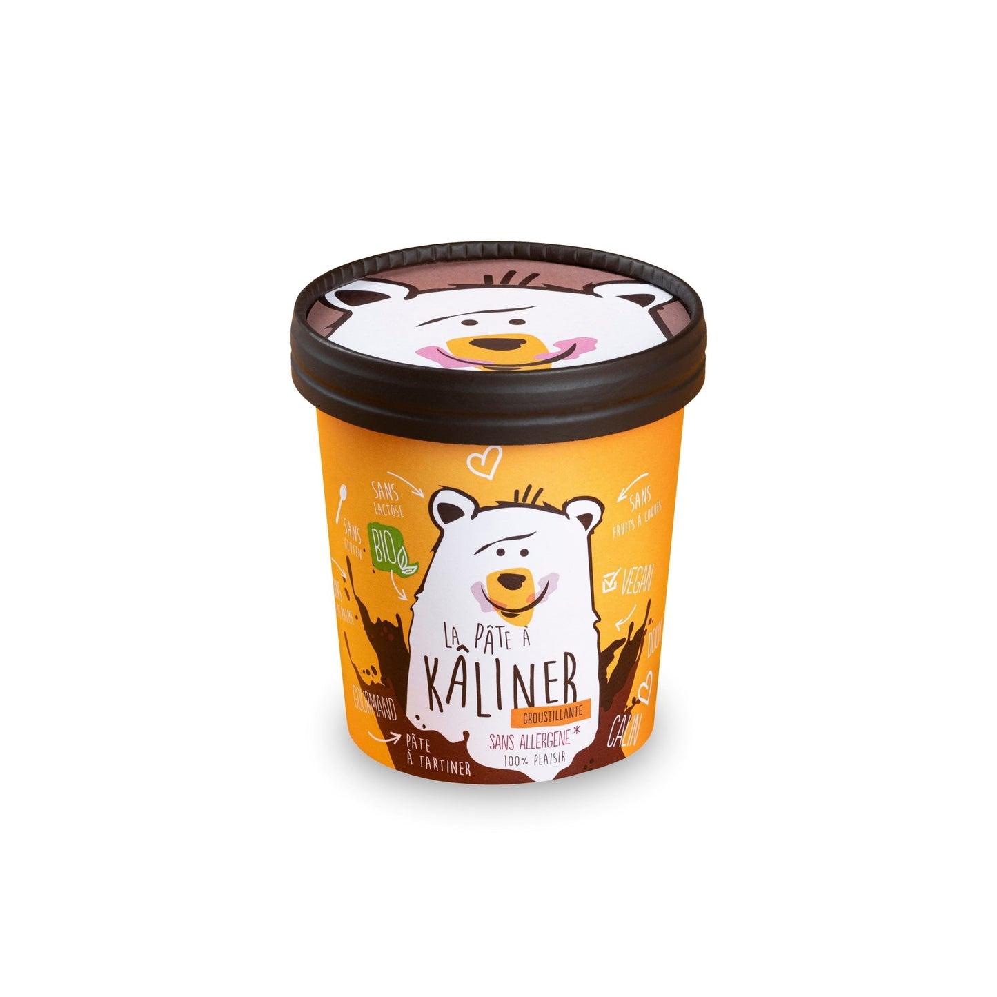 Pâte à kaliner bio croustillante sans allergènes Kaliner pot de 400g - Benedetti