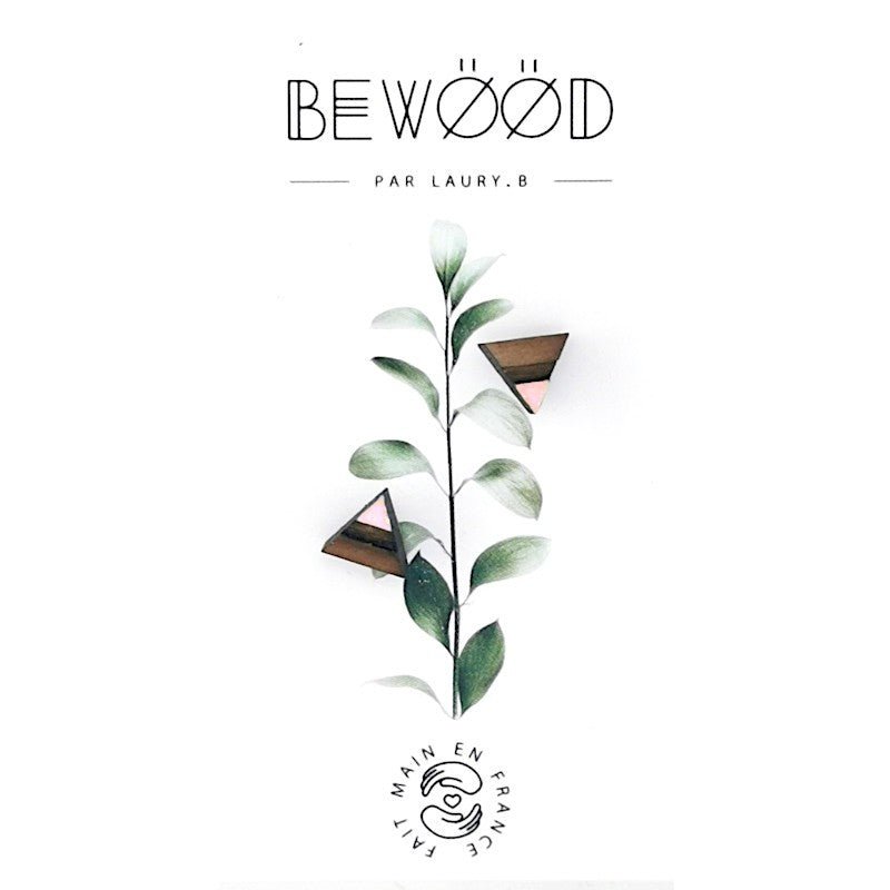 Puce d'oreille Nora Rose BEWOOD - Benedetti