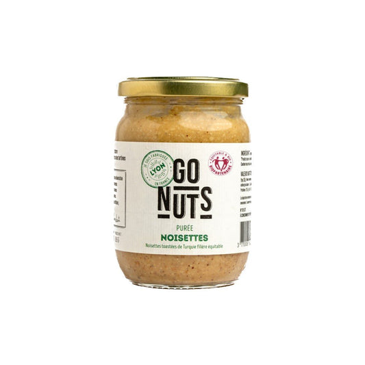 Purée de Noisettes grillées bio Go Nuts 265g - Benedetti