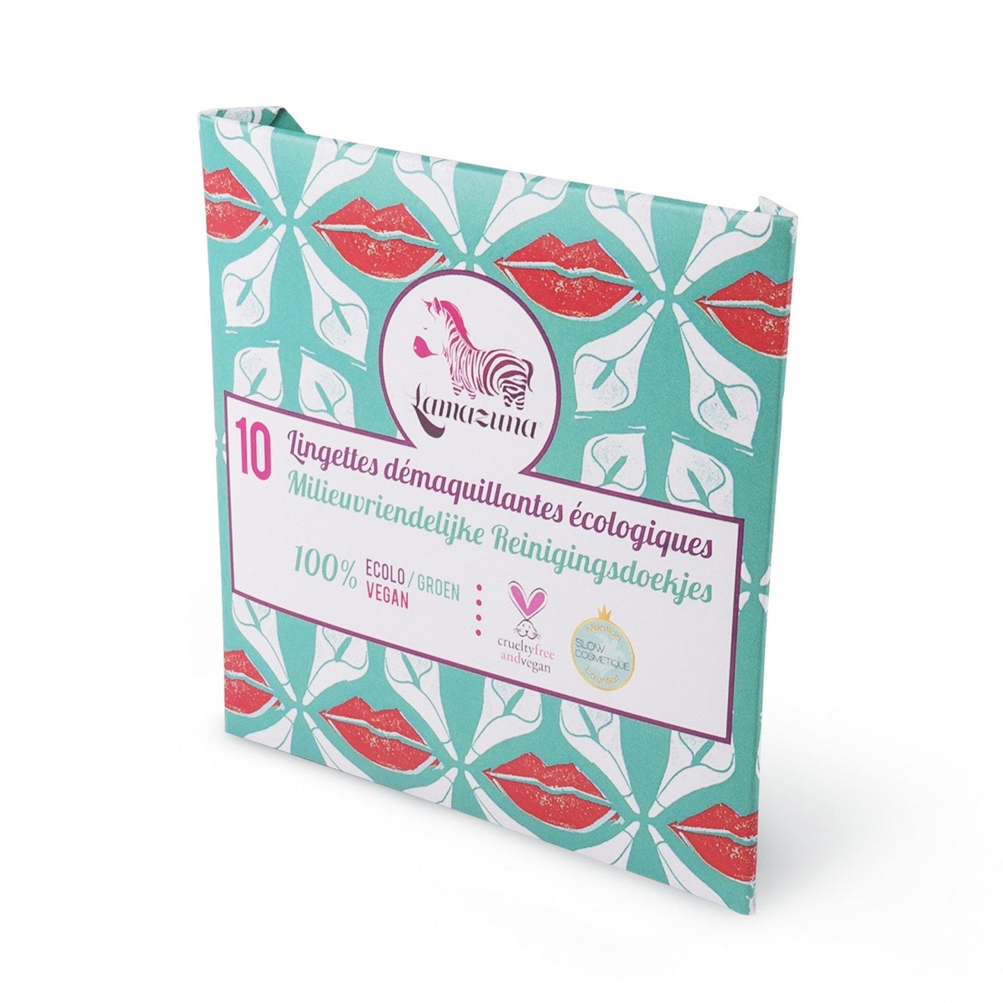 Recharge de 10 lingettes demaquillantes réutilisables, lavables en machine Lamazuna - Benedetti