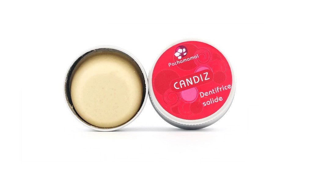 Recharge du dentifrice solide CANDIZ Pachamamai arômes fruits rouges 12g - Benedetti