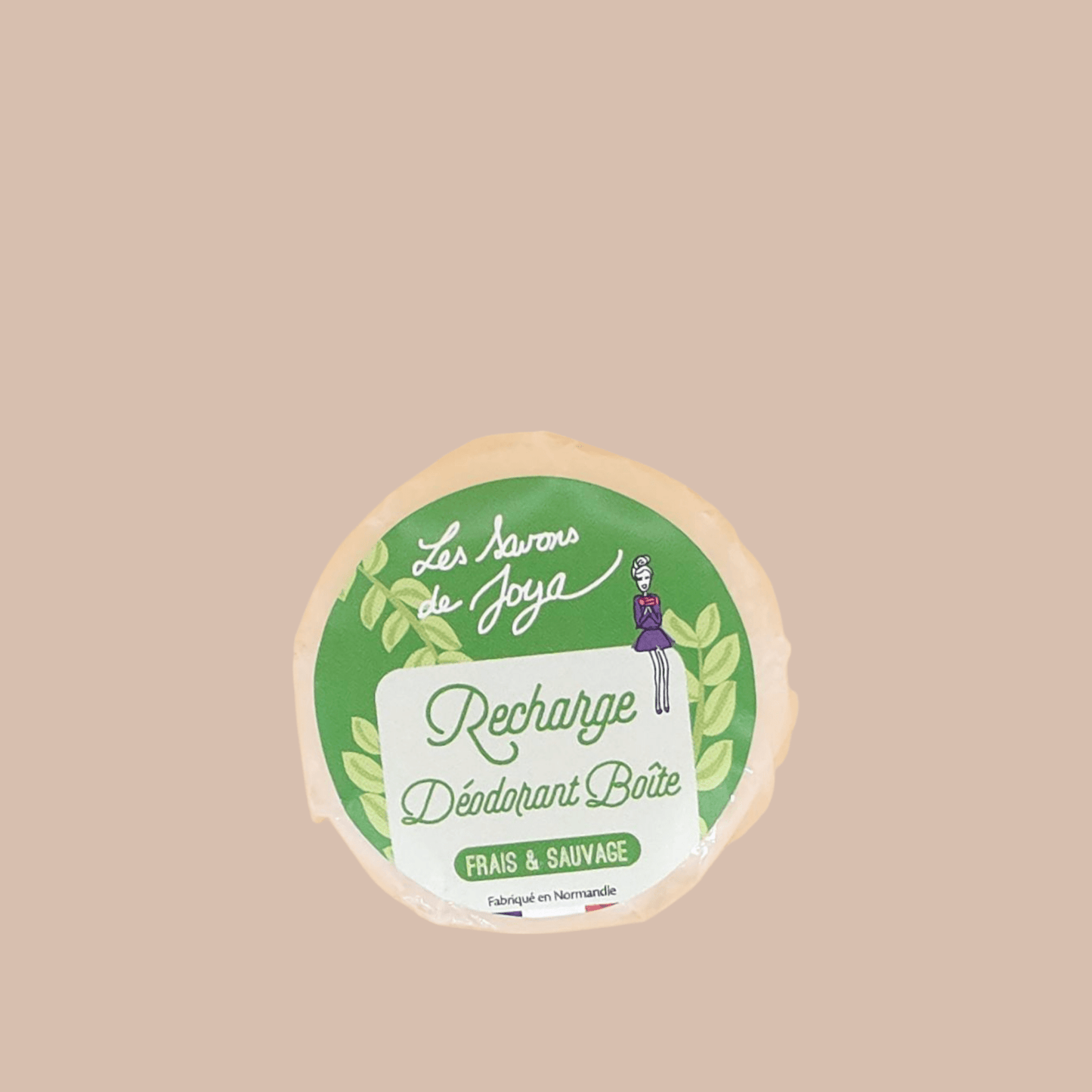 Recharge pour Déodorant en Boîte rechargeable Frais Sauvage 65g Les savons de Joya - Benedetti