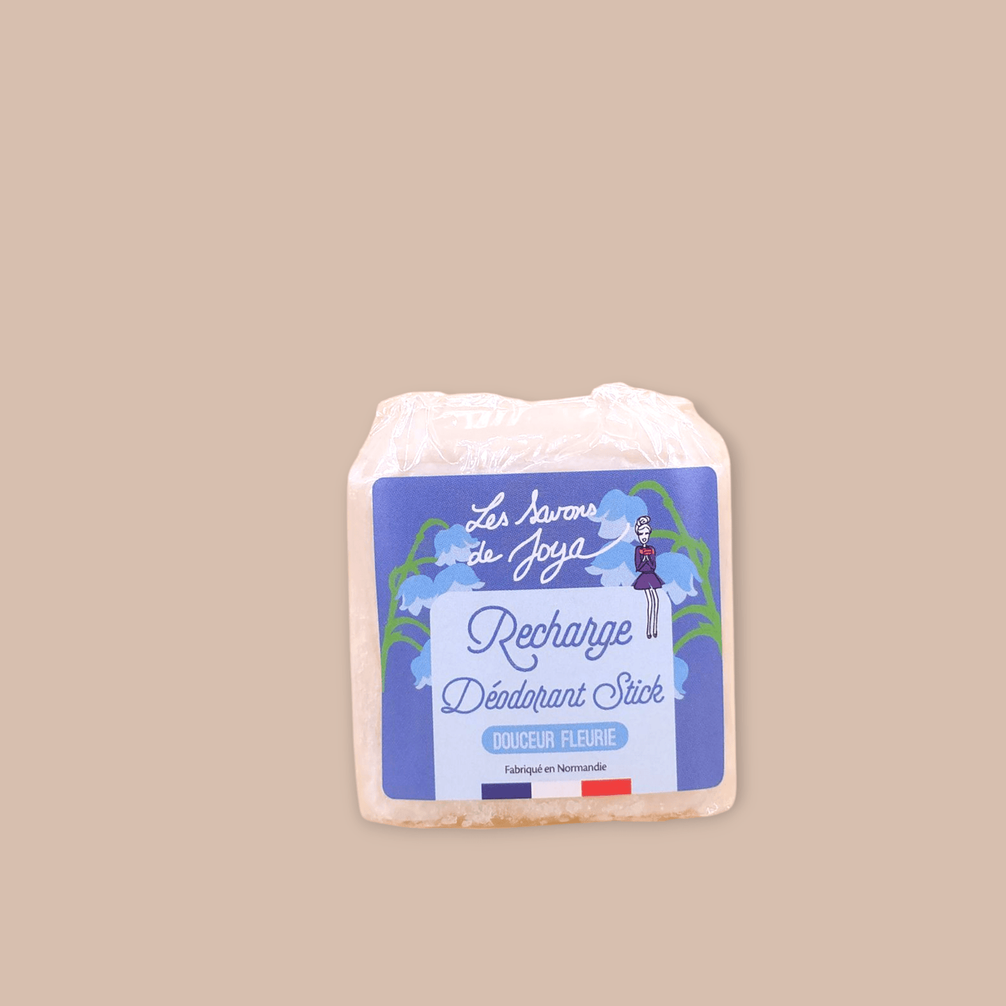Recharge pour Déodorant en Stick rechargeable Douceur Fleurie 65g Les savons de Joya - Benedetti