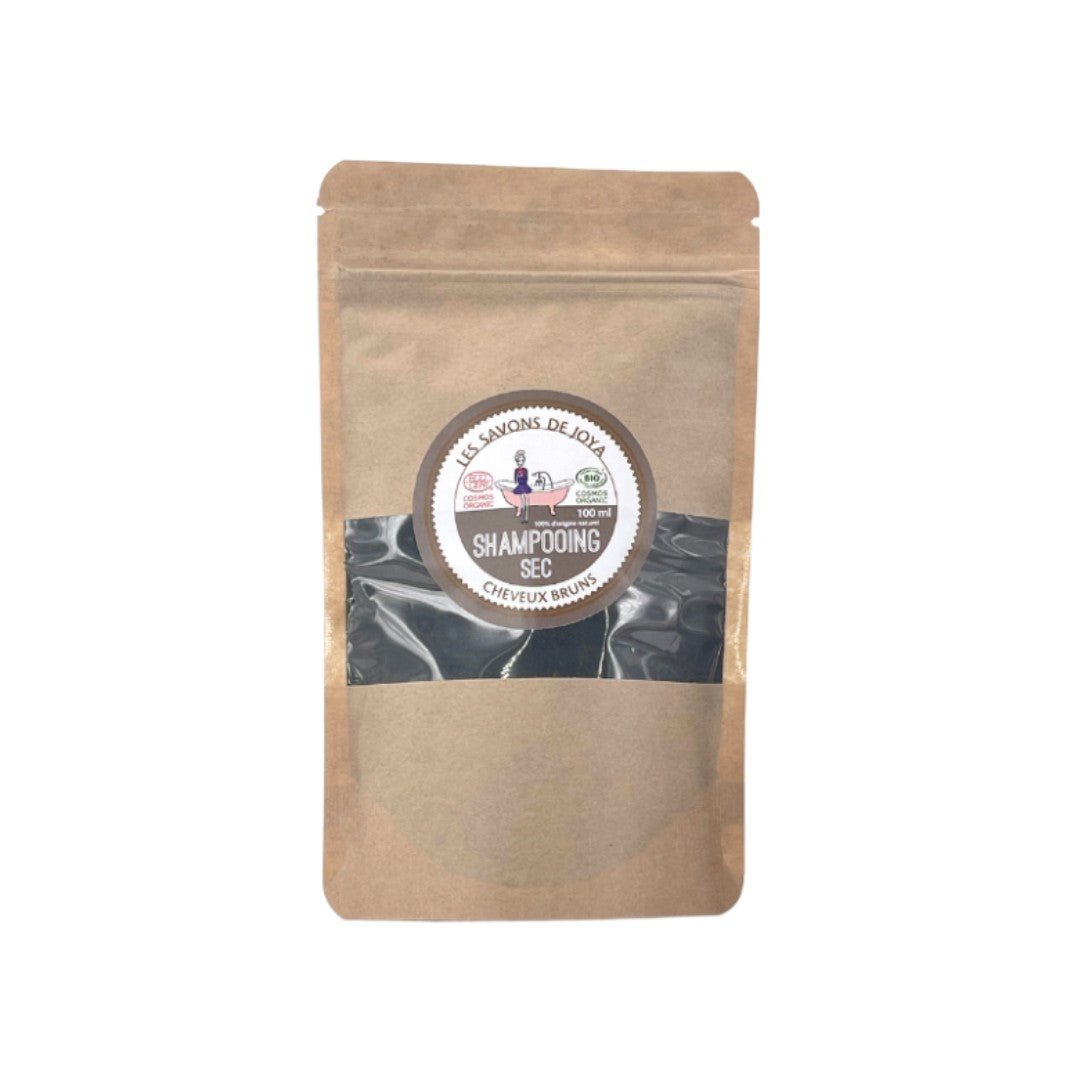 Recharge Shampoing sec cheveux bruns Les savons de Joya 100ml - Benedetti