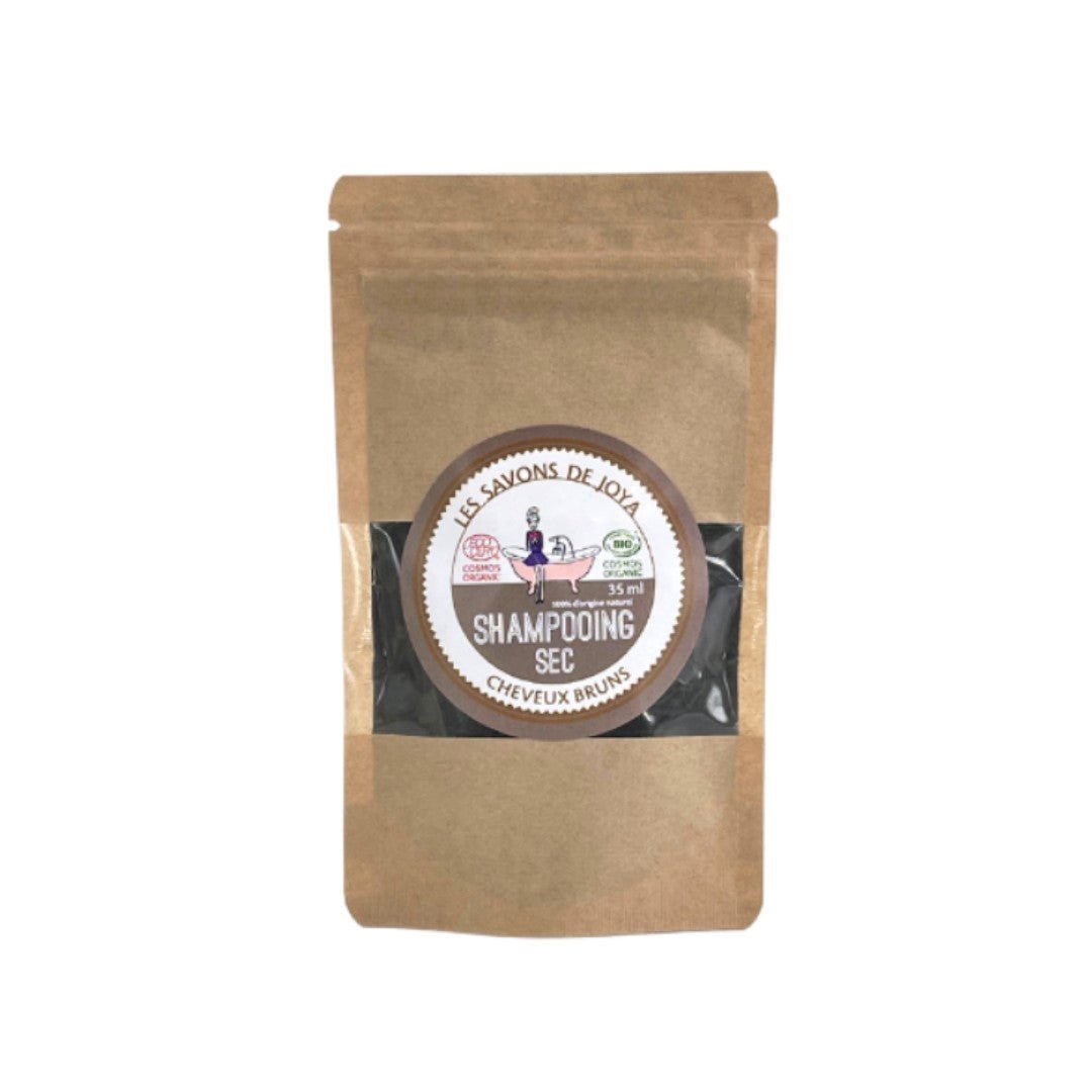 Recharge Shampoing sec cheveux bruns Les savons de Joya 35ml - Benedetti