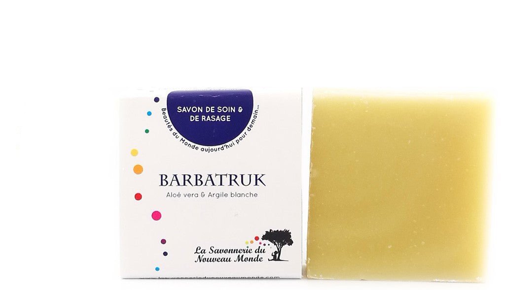 Savon BARBAT RUK La Savonnerie du Nouveau Monde 100g - Benedetti